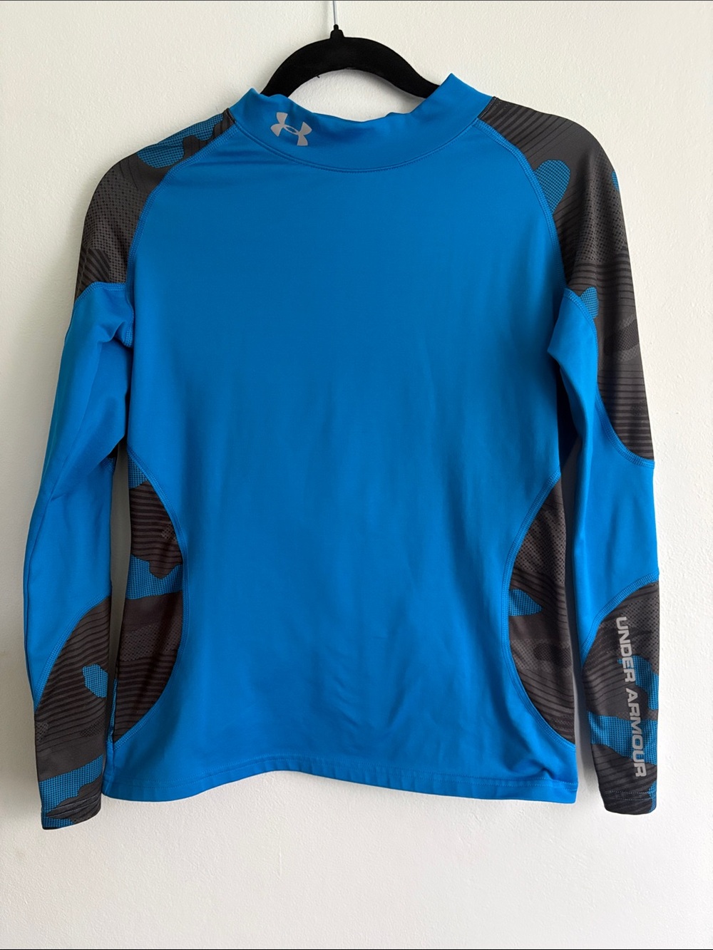 Under Armour Blue Long Sleeve Compression Top